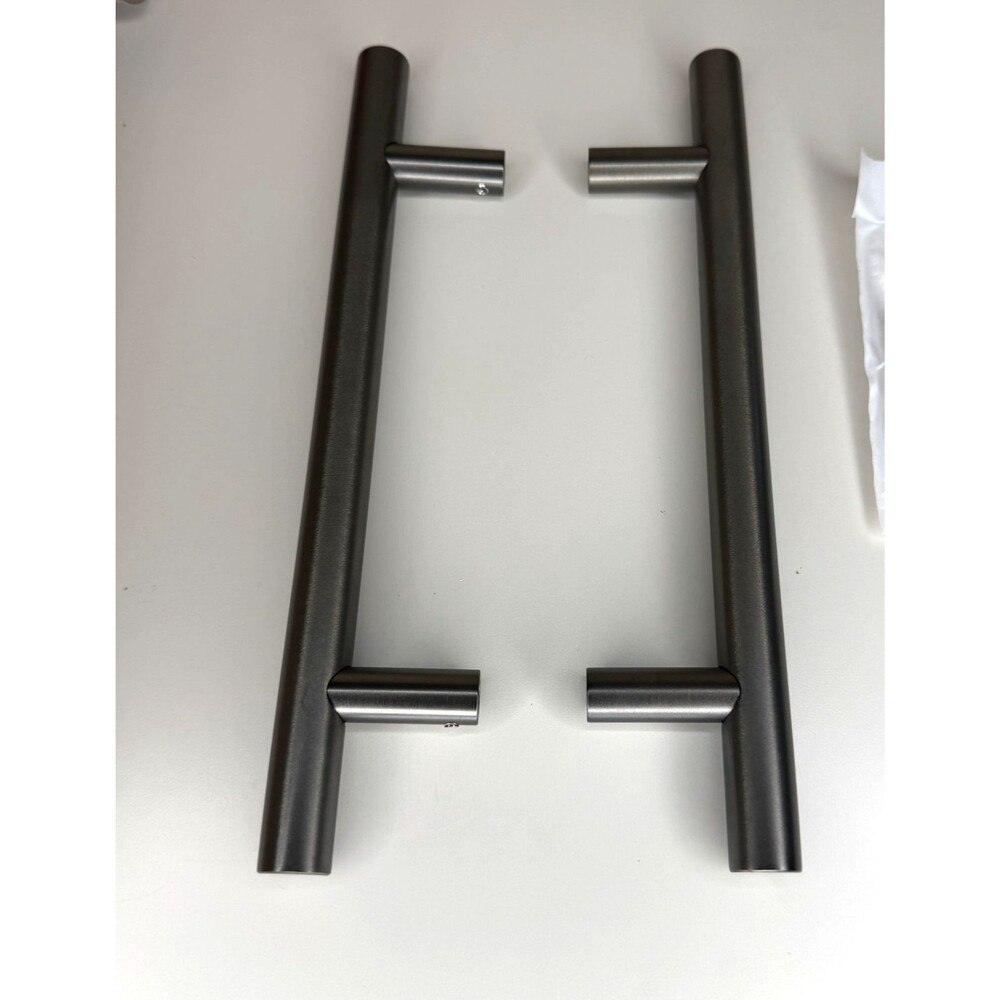 Colonial Bronze Co 9“ Overall Graphite Ladder Style Shower Door Pull